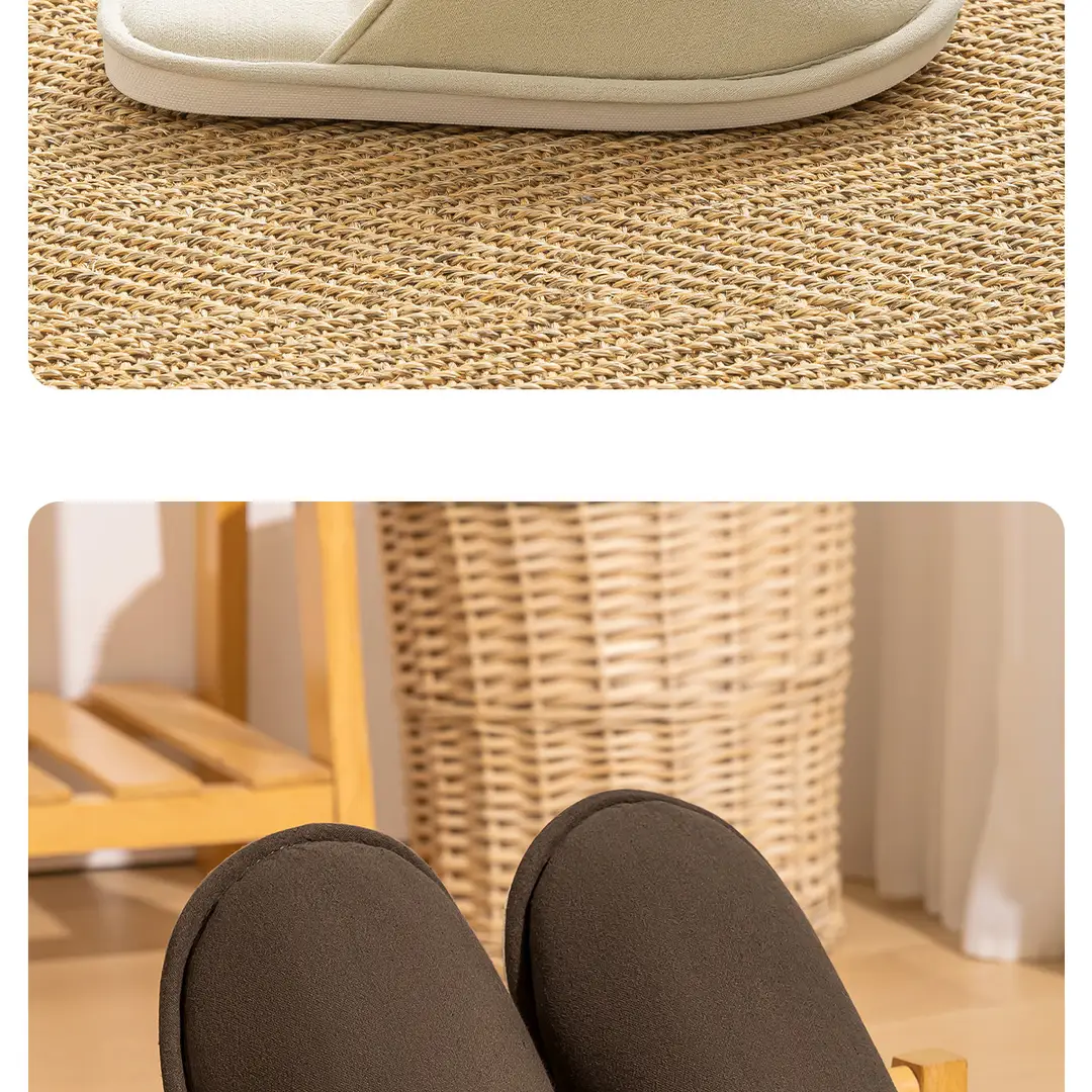 Cotton Slippers Women's New Spring Indoor Home Non-slip Comfortable Wear-resistant Couples Baotou Cotton Linen Cotton Slippers for Men — feature 19