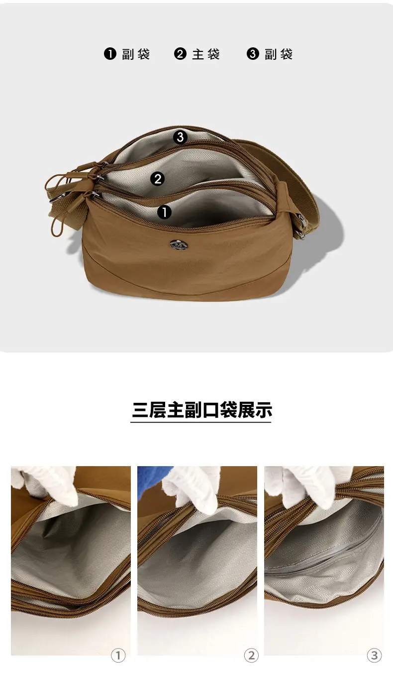 Women's Multi-layer Crossbody Bag 2025 Spring New Arrival — feature 10