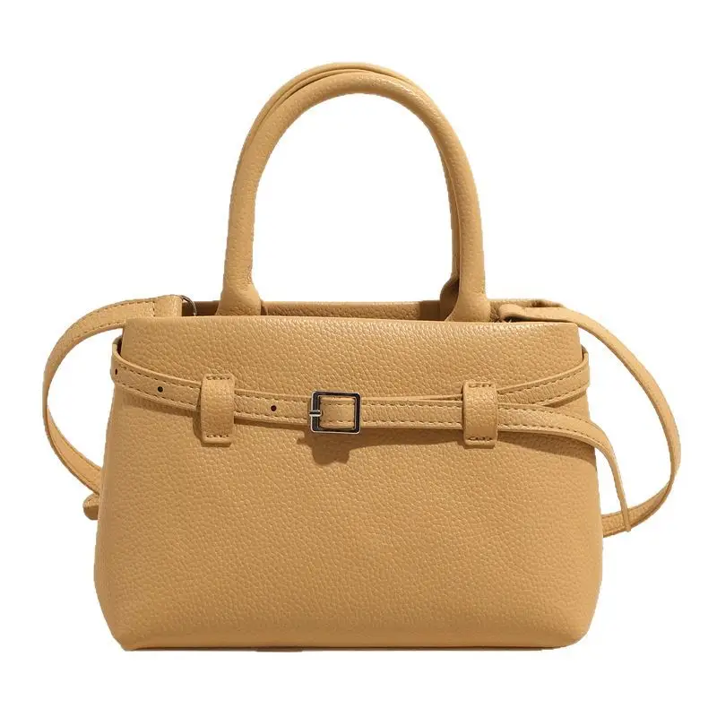 Women's Black Textured Shoulder Bag 2024 Vintage Style - Image 10
