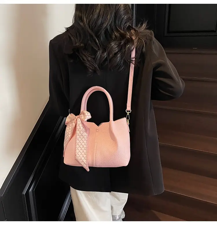 Women's Crossbody Shoulder Bag Beige Soft Leather 2025 — feature 27