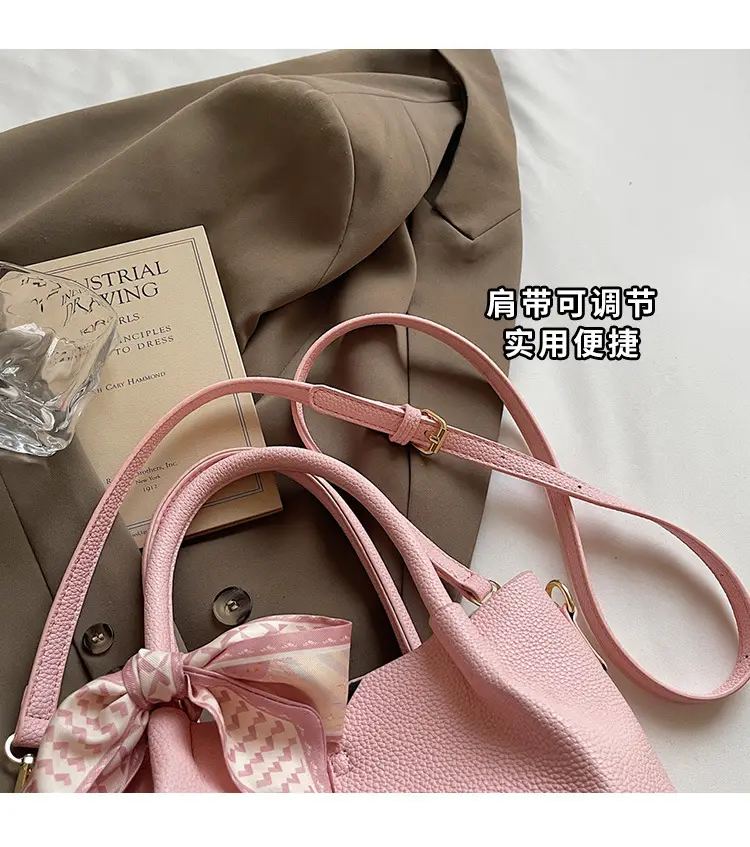 Women's Crossbody Shoulder Bag Beige Soft Leather 2025 — feature 7