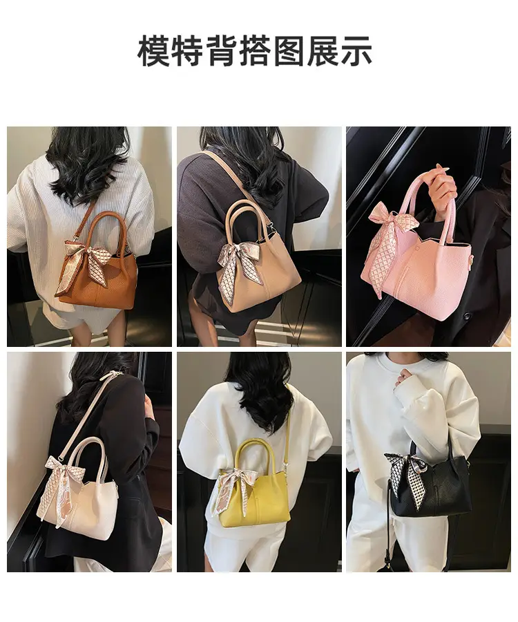 Women's Crossbody Shoulder Bag Beige Soft Leather 2025 — feature 9