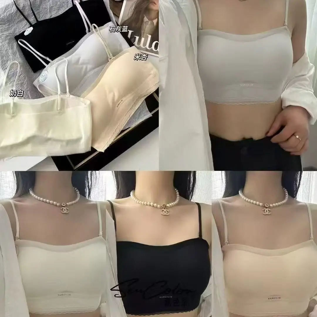 Girls Underwear No Marring Detachable Strap Bra