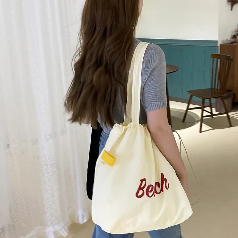 2025 New Korean-style Printed Nylon Shoulder Bag for Women