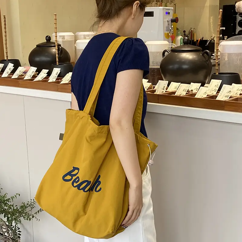 2025 New Korean-style Printed Nylon Shoulder Bag for Women