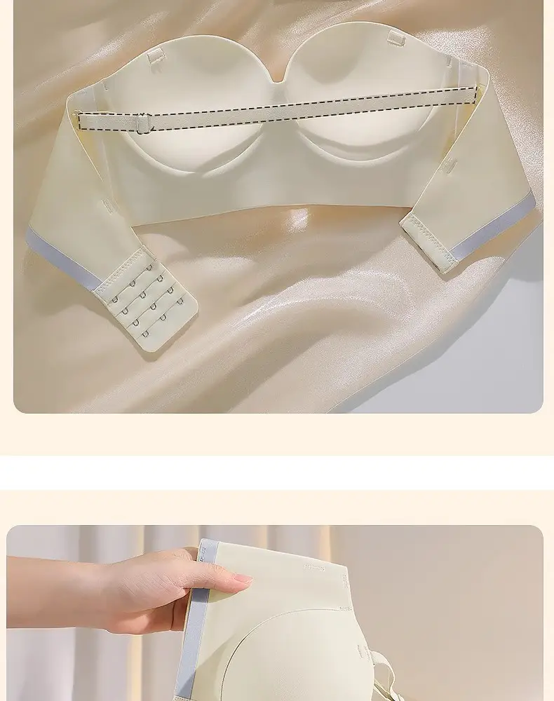 Strapless Tube Top Non-Slip Waist Bra Small — feature 7