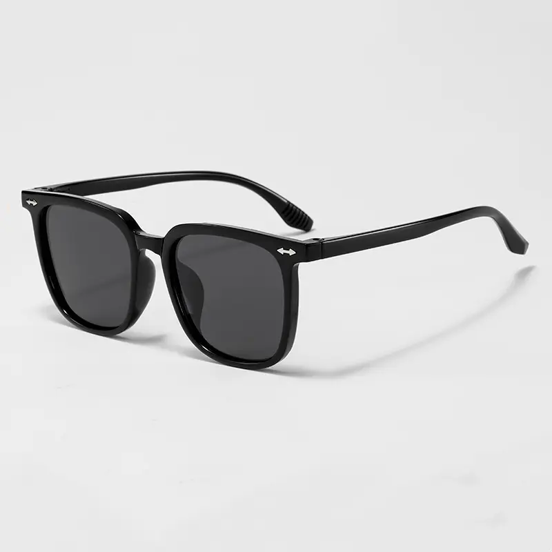 Men Square Frame Polarized Sunglasses Anti UV High Definition - Image 1