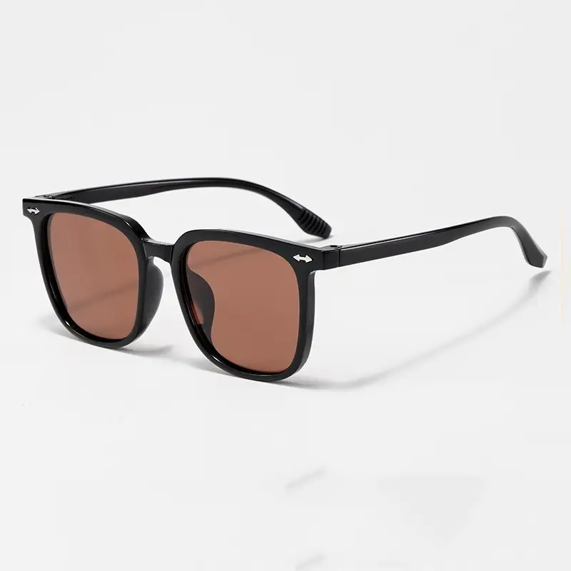 Men Square Frame Polarized Sunglasses Anti UV High Definition - Image 3