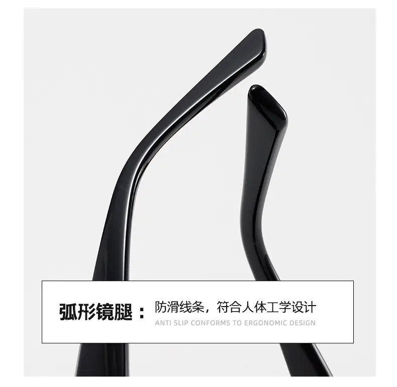 Women's Polarized Cat-Eye Sunglasses Anti-Ultraviolet Transparent — feature 10