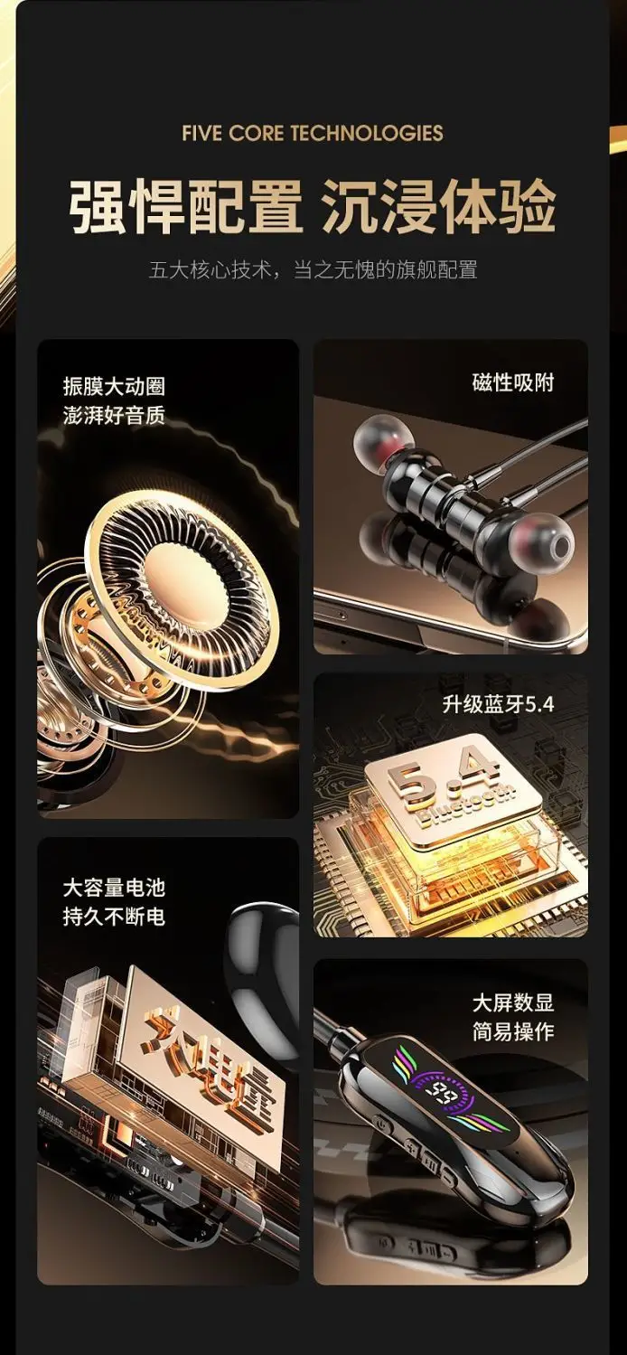 2025 Wireless Bluetooth Headset with Long Life & Card Insert β feature 3