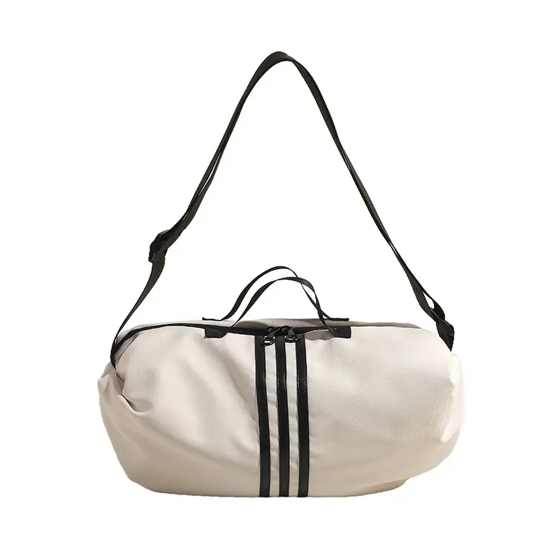 Women's Black 3-Stripes Shoulder Bag Summer Casual Travel Crossbody - Image 2