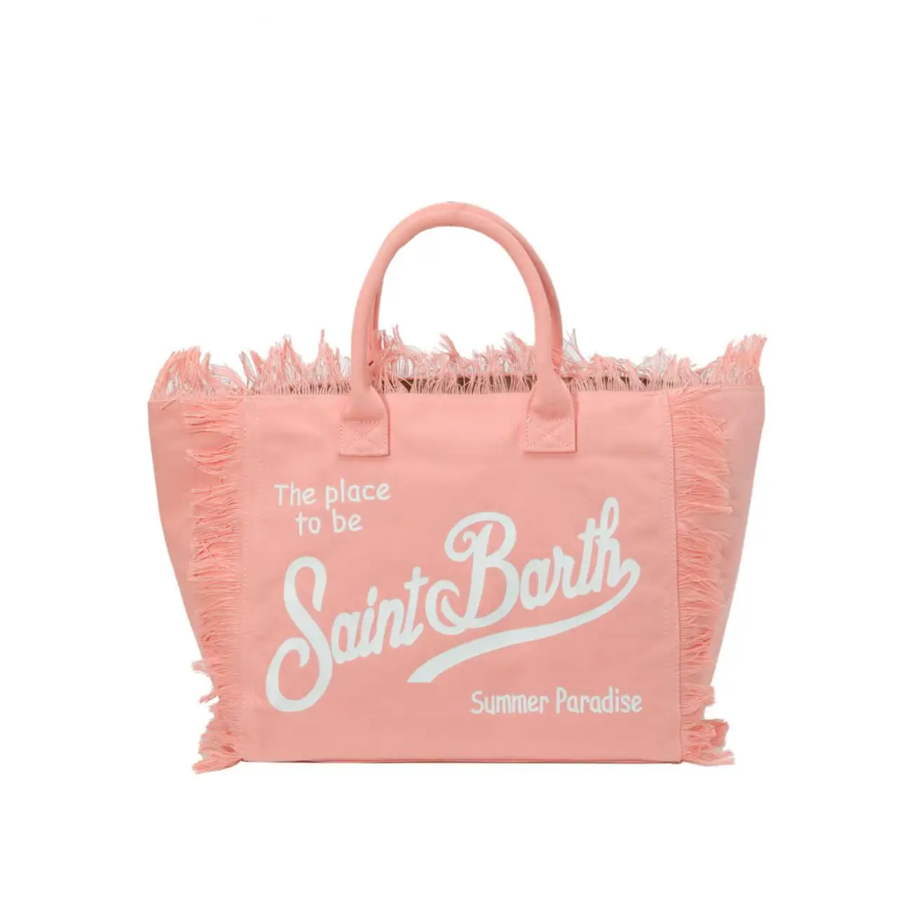 Saint Barth Printed Tassel Beach Bag for Women