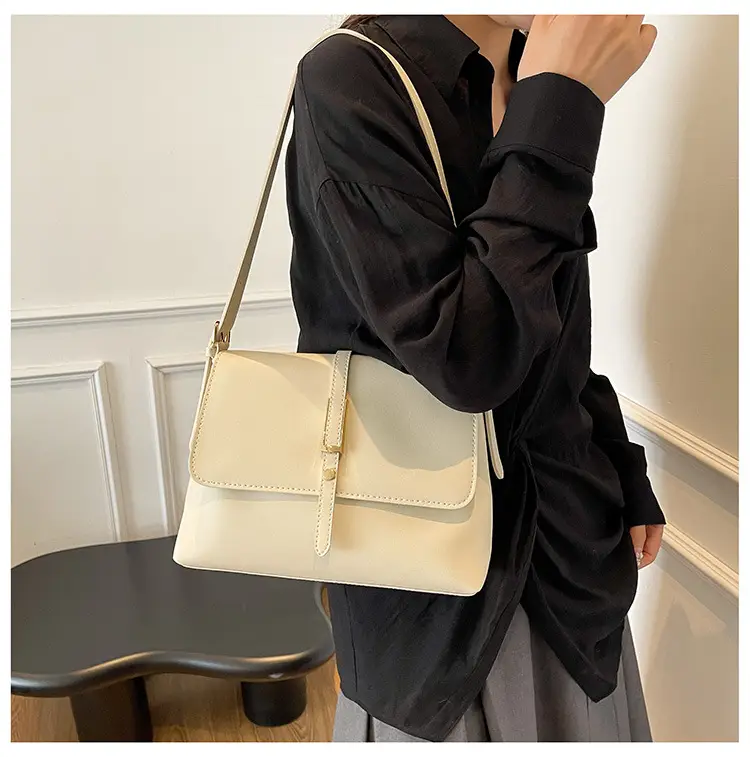 Retro Brown Leather Shoulder Bag for Women — feature 14
