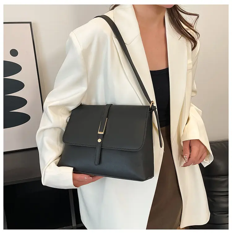 Retro Brown Leather Shoulder Bag for Women — feature 23