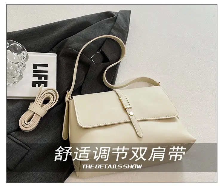 Retro Brown Leather Shoulder Bag for Women — feature 5