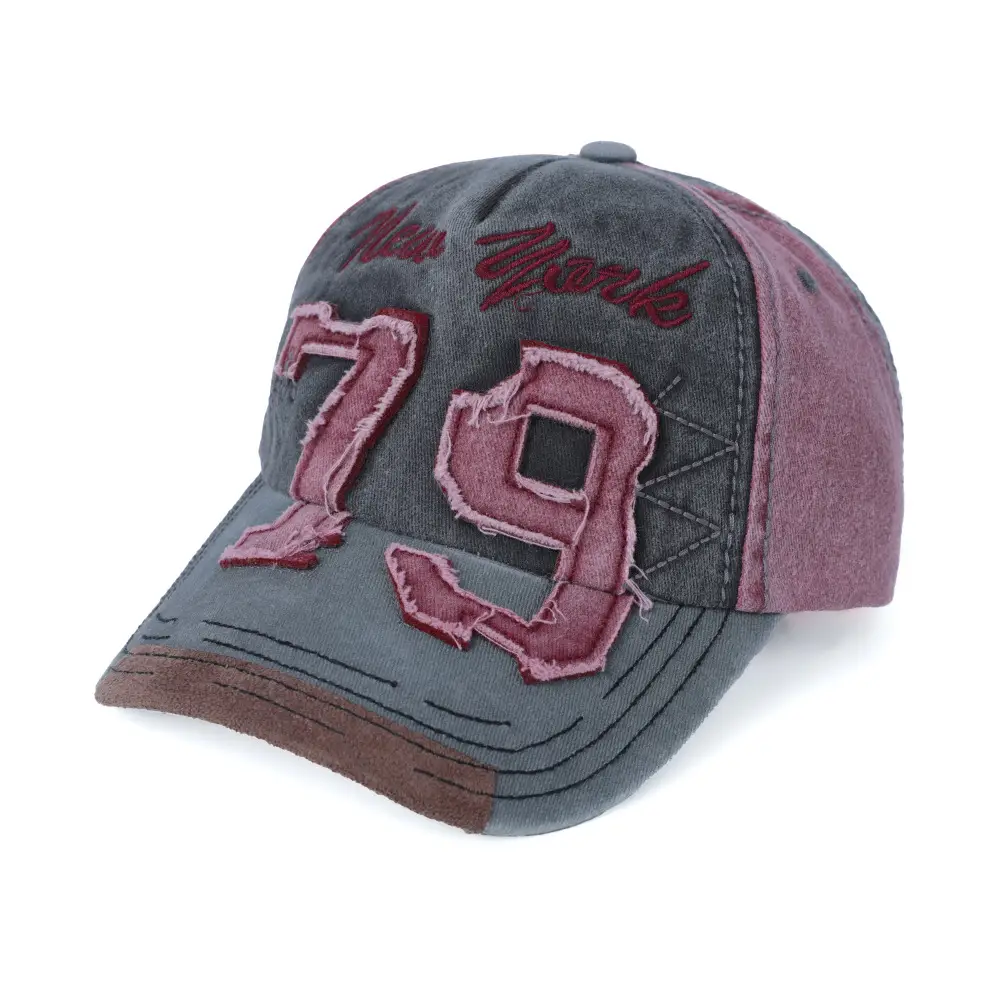 Women Korean-style Baseball Cap with 79 Design - Image 4