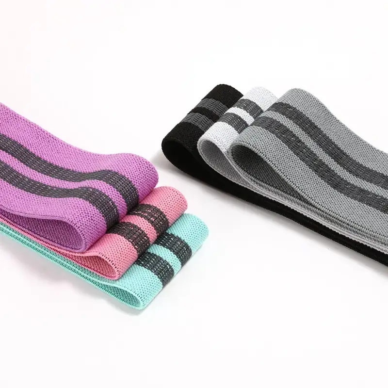 Elastic Yoga Resistance Belt Beautiful Buttock Ring Elastic Boot Ring Fitness Squat Resistance Ring Elastic Belt Yoga Stretch Belt