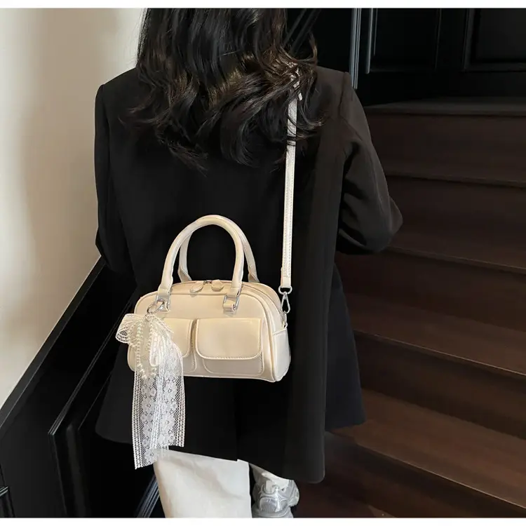 Black Crossbody Bag for Women 2025 Fashion Boston Style — feature 23