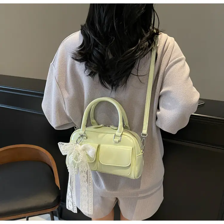 Black Crossbody Bag for Women 2025 Fashion Boston Style — feature 37