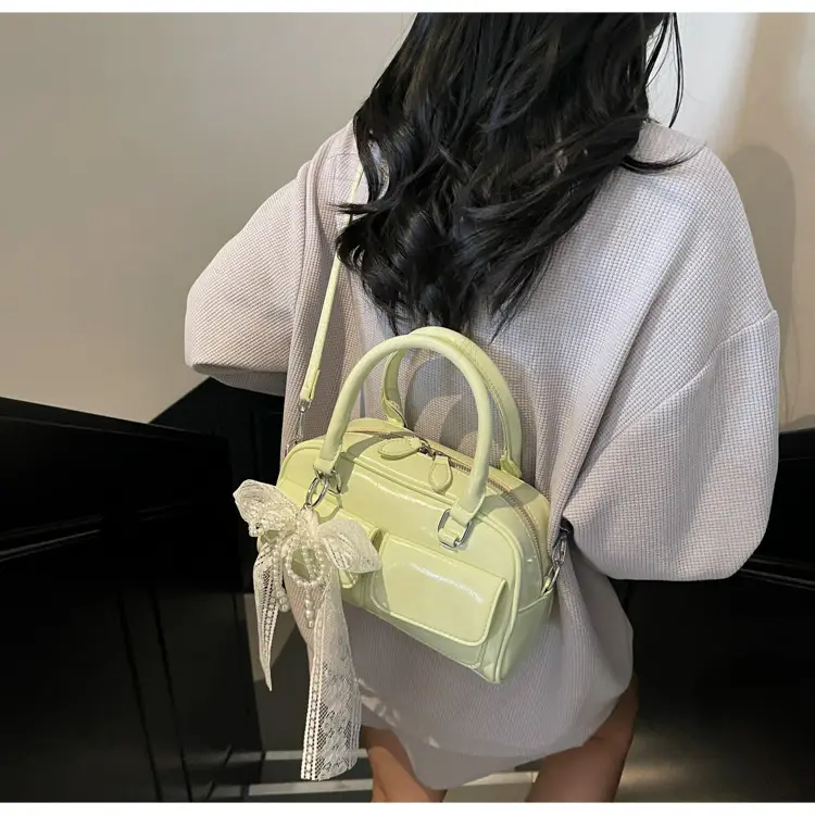 Black Crossbody Bag for Women 2025 Fashion Boston Style — feature 38