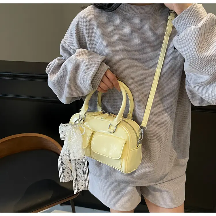 Black Crossbody Bag for Women 2025 Fashion Boston Style — feature 41