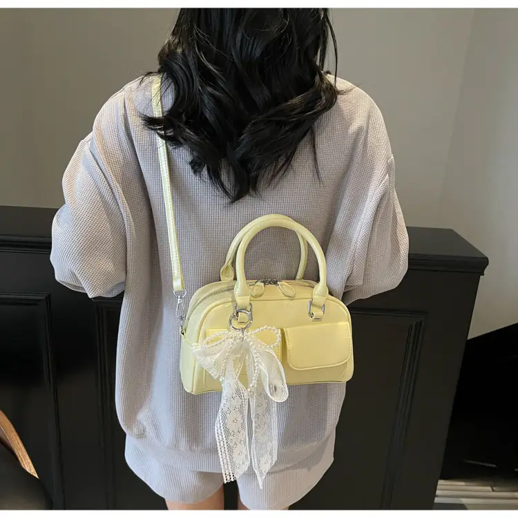 Black Crossbody Bag for Women 2025 Fashion Boston Style — feature 42