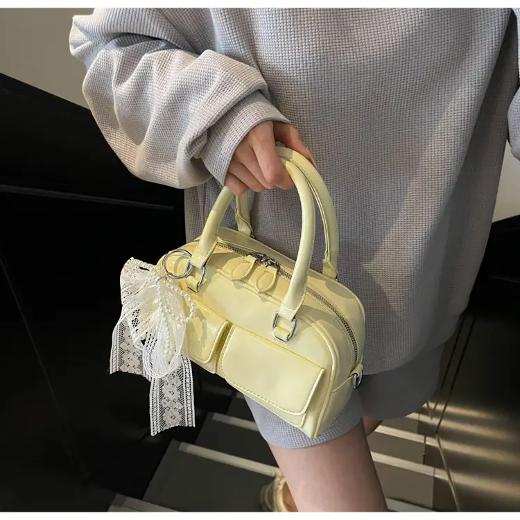 Black Crossbody Bag for Women 2025 Fashion Boston Style — feature 45