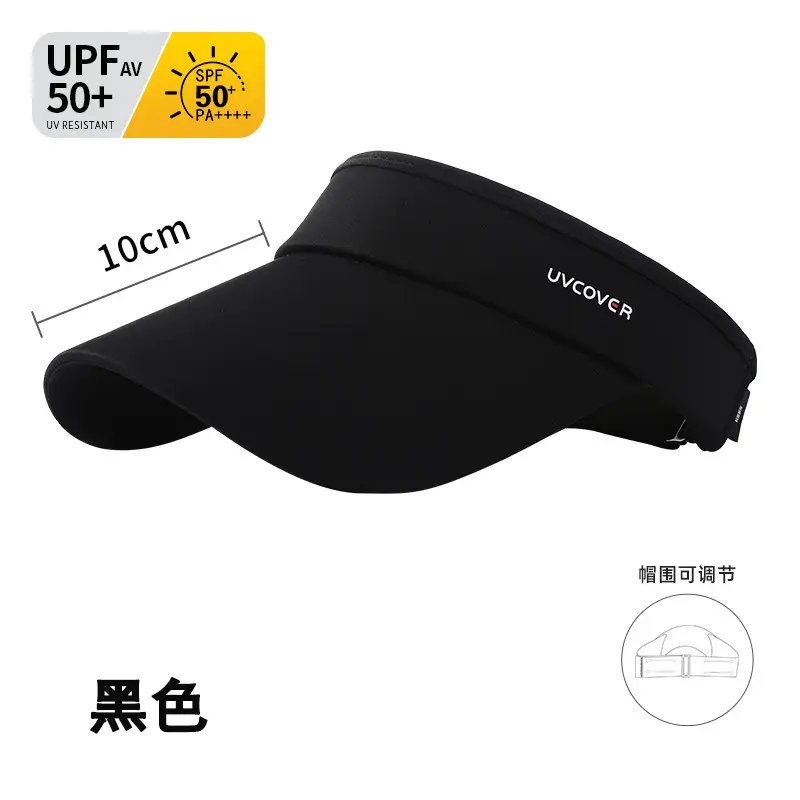 Men UV50 Sunscreen Hat Light Blue Summer - Image 8