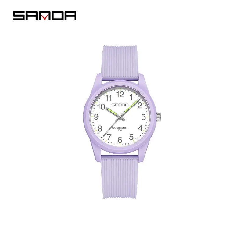 Sanda Live Explosions Quartz Watch Couple Small Dial Double Calendar Waterproof Watch - Image 18
