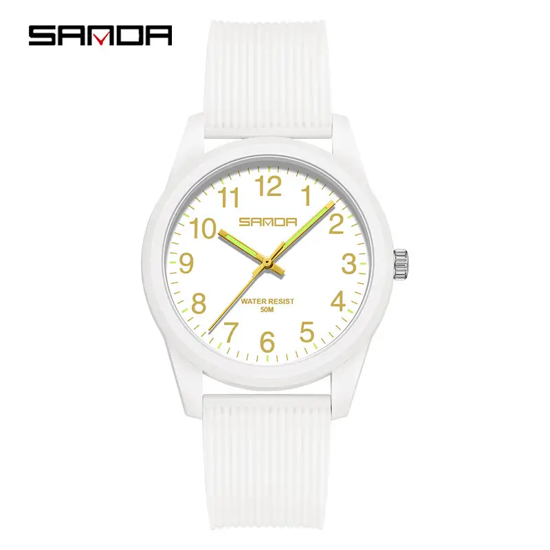 Sanda Live Explosions Quartz Watch Couple Small Dial Double Calendar Waterproof Watch - Image 26