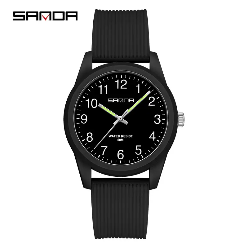 Sanda Live Explosions Quartz Watch Couple Small Dial Double Calendar Waterproof Watch - Image 27