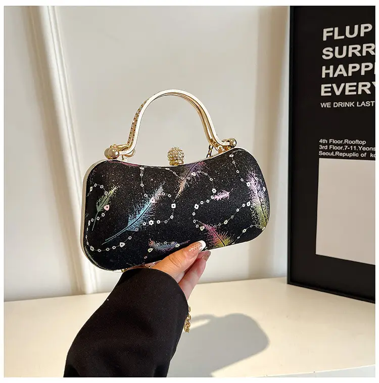 2025 Feather Sequin Crossbody Bag for Women — feature 15