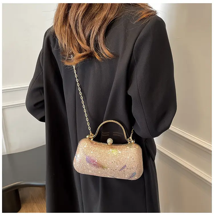 2025 Feather Sequin Crossbody Bag for Women — feature 22
