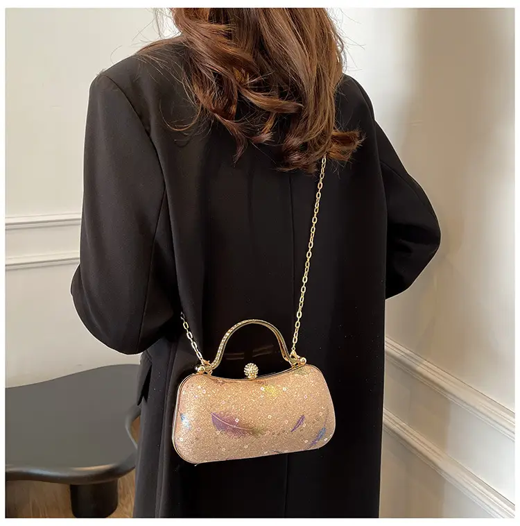 2025 Feather Sequin Crossbody Bag for Women — feature 23