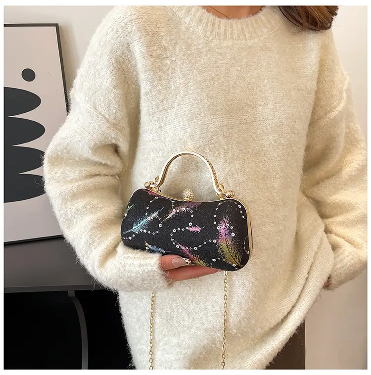 2025 Feather Sequin Crossbody Bag for Women — feature 30