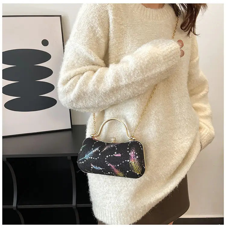 2025 Feather Sequin Crossbody Bag for Women — feature 31