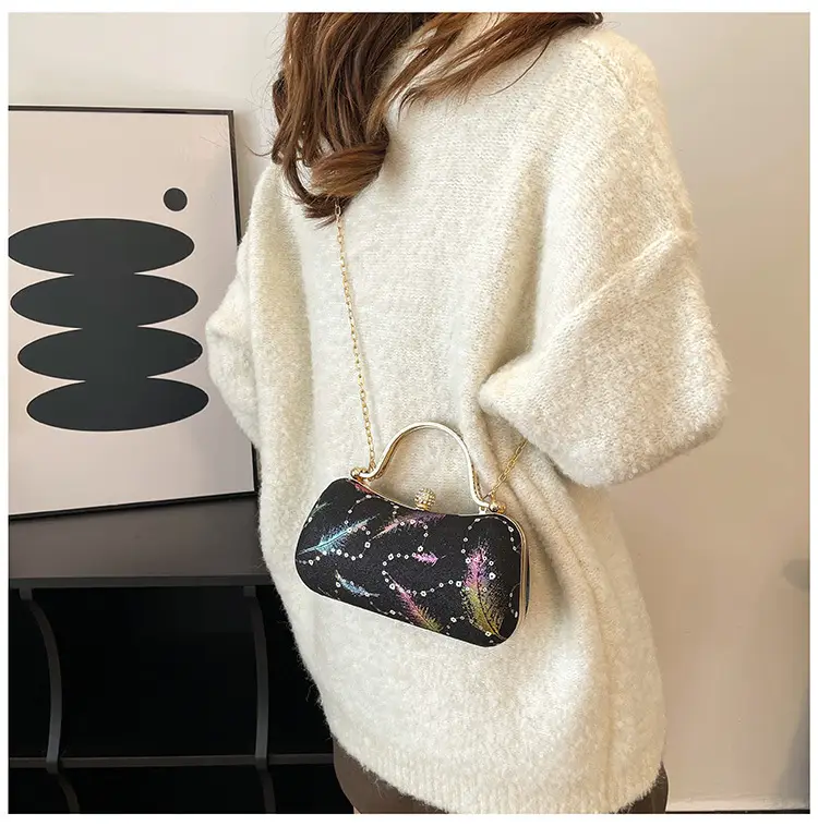 2025 Feather Sequin Crossbody Bag for Women — feature 32