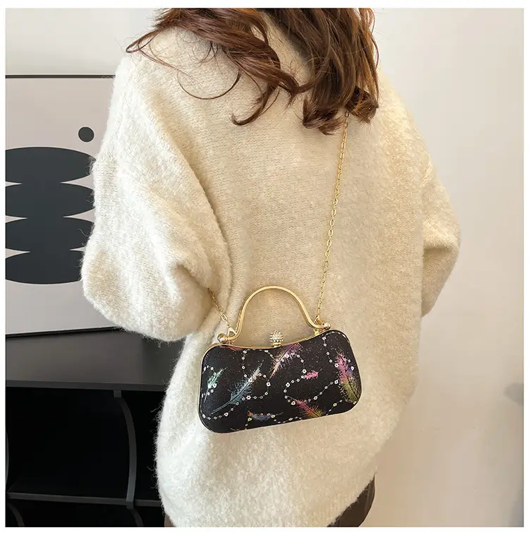 2025 Feather Sequin Crossbody Bag for Women — feature 33