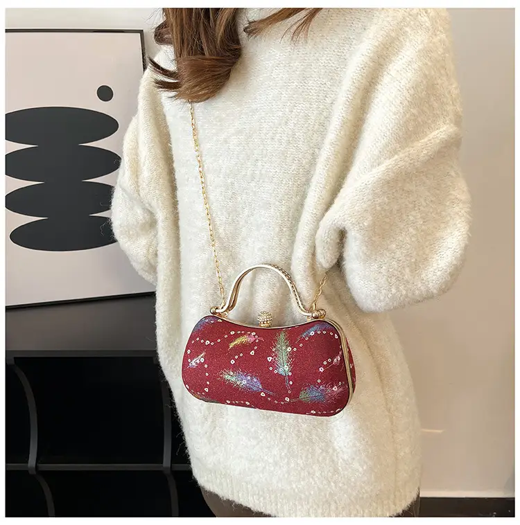 2025 Feather Sequin Crossbody Bag for Women — feature 34
