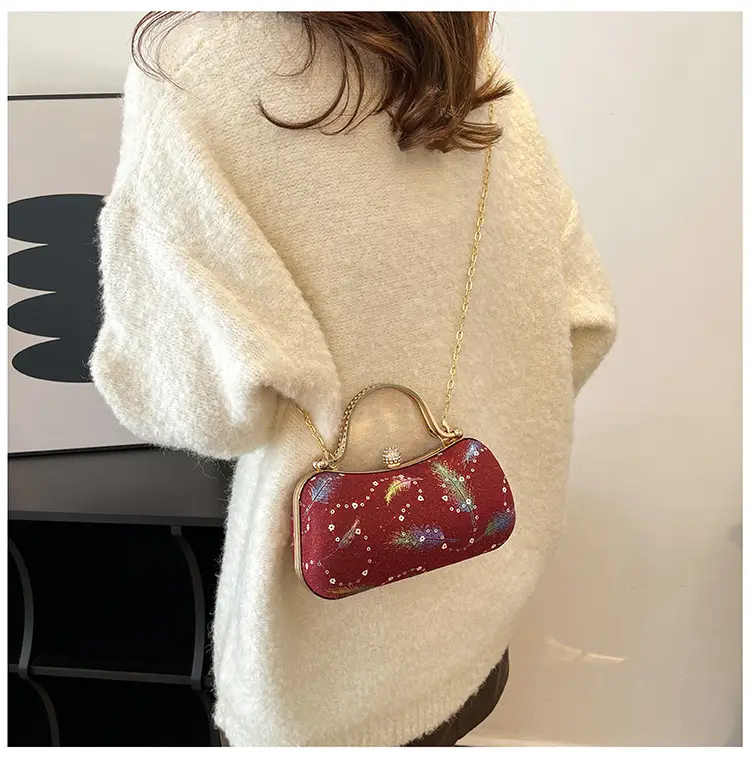 2025 Feather Sequin Crossbody Bag for Women — feature 36