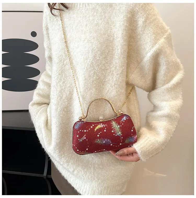 2025 Feather Sequin Crossbody Bag for Women — feature 37