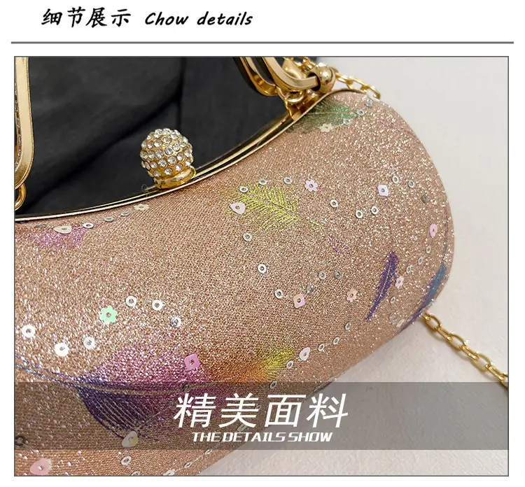 2025 Feather Sequin Crossbody Bag for Women — feature 5