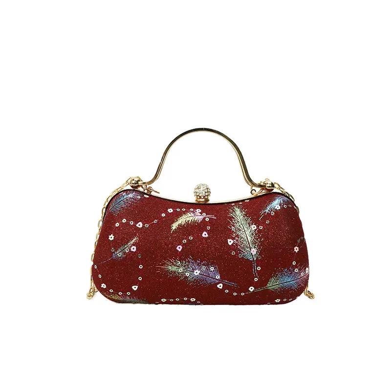 2025 Feather Sequin Crossbody Bag for Women - Image 5