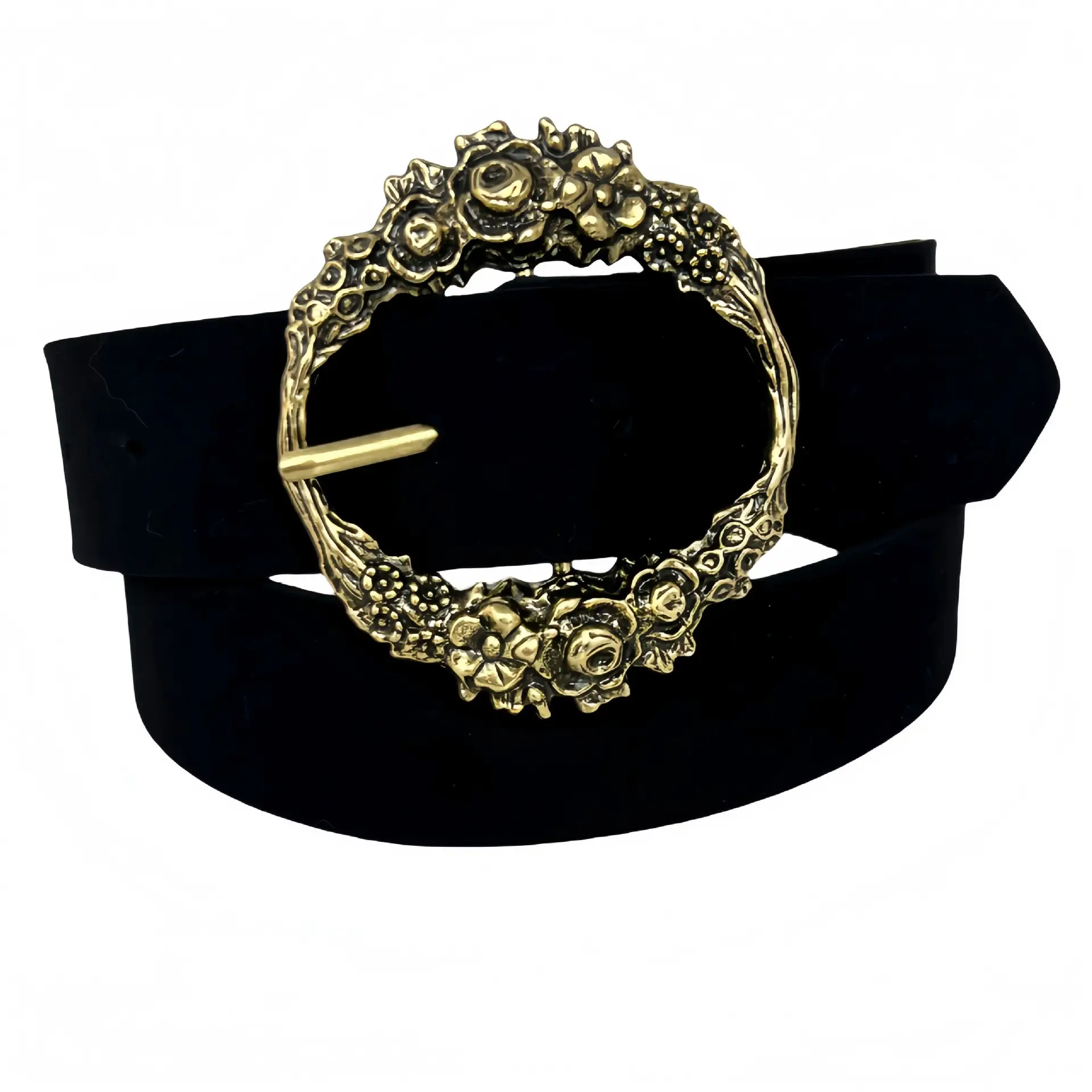 Deerskin Velvet Belt Candy Color Spring Summer - Image 14