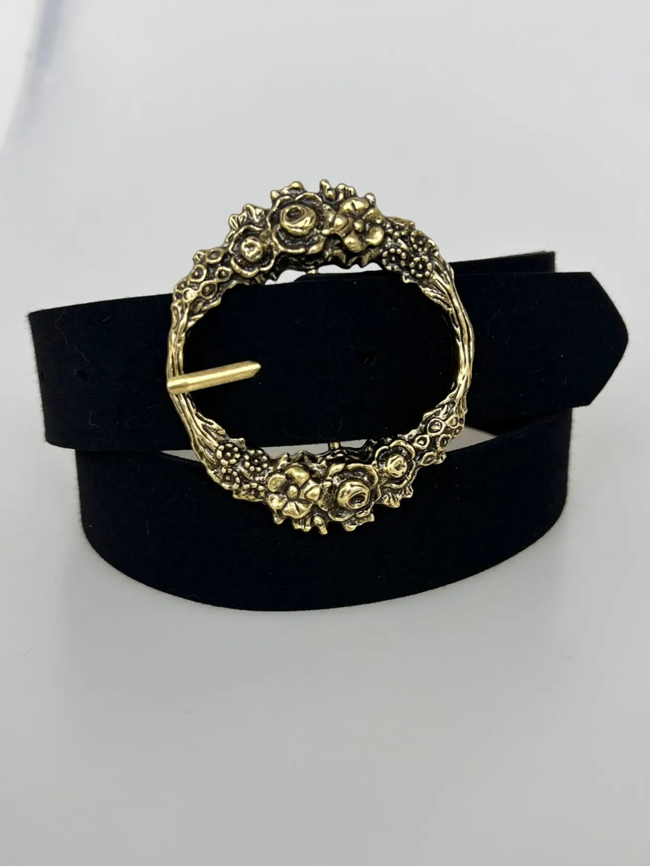 Deerskin Velvet Belt Candy Color Spring Summer - Image 2