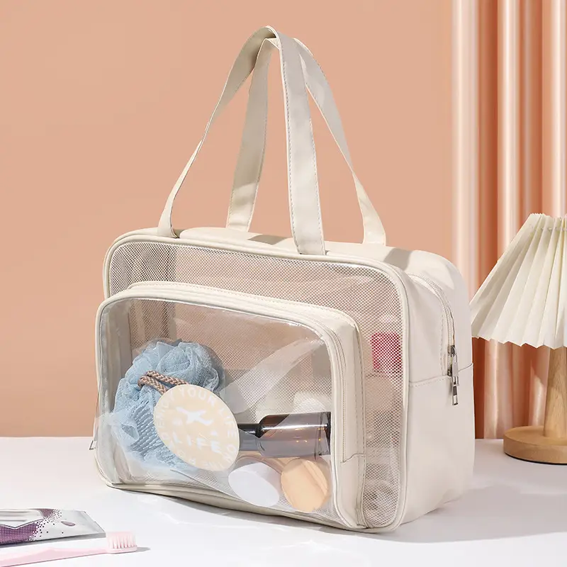 Portable PVC Wash Bag for Travel, Bath, Makeup & Luggage - Image 5