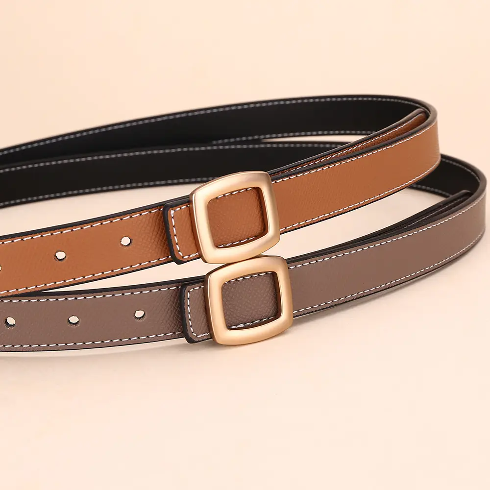Women's Leather Belt with Palm Print, Korean Style, Decorative, Fashionable, Trendy, High-End Feel, Women's Belt - Image 31