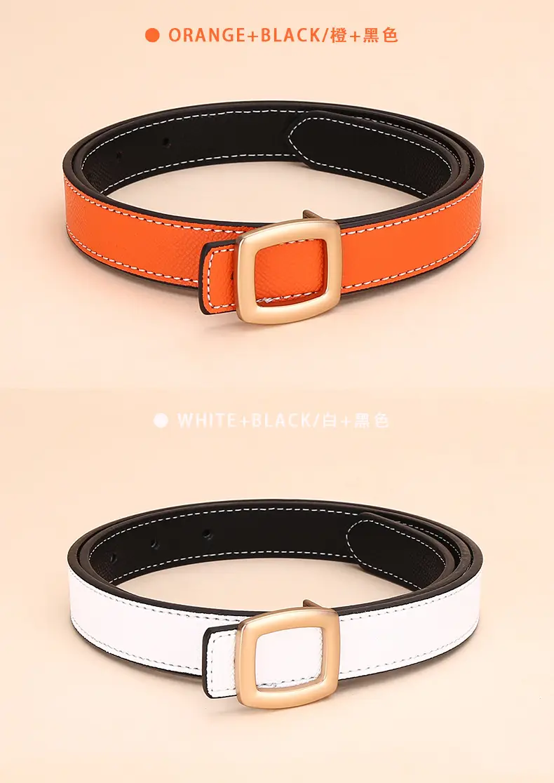 Women's Leather Belt with Palm Print, Korean Style, Decorative, Fashionable, Trendy, High-End Feel, Women's Belt — feature 11