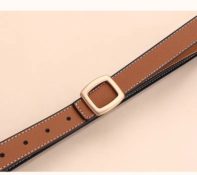 Women's Leather Belt with Palm Print, Korean Style, Decorative, Fashionable, Trendy, High-End Feel, Women's Belt — feature 18