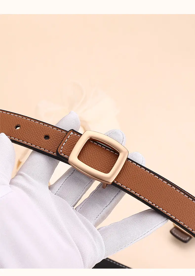 Women's Leather Belt with Palm Print, Korean Style, Decorative, Fashionable, Trendy, High-End Feel, Women's Belt — feature 21